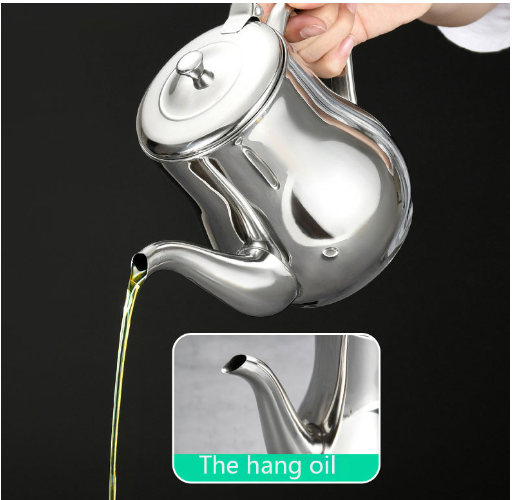 HOUSEHOLD STAINLESS STEEL OIL FILTER POT